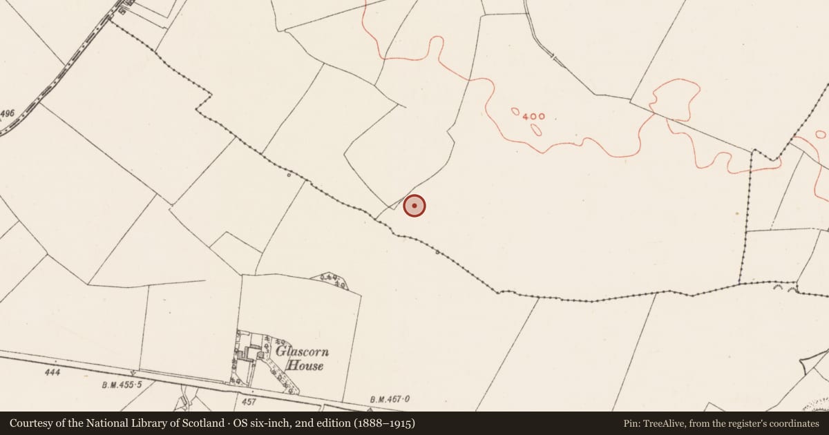 Ordnance Survey six-inch map, 2nd edition (1888–1915) covering the location of Barrow - unclassified, Balgarrett, County Westmeath, with a pin at the register's coordinates